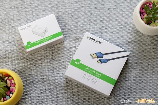 观光充电套装,双口充电头+牛仔数据线